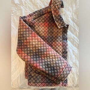 Anthropologie (Saltwater Luxe) Multi-Colored Quilted Jacket NWT